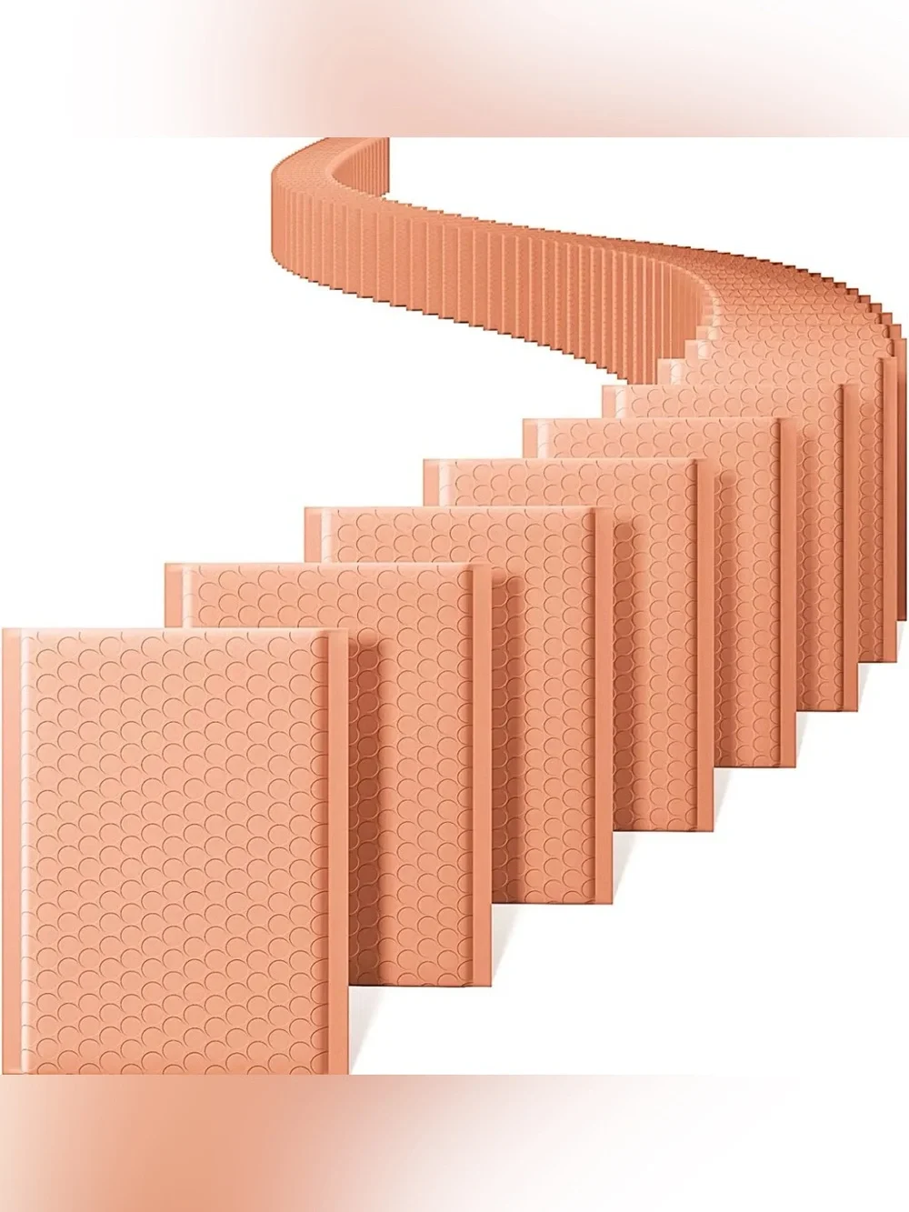 20 Nude 🍑 Bubble Mailers Self Adhesive. Protective Bags
